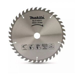 SIERRA PARA MADERA 9-1/4 PULG 40 DIENTES D03377 MAKITA