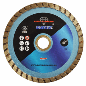 DISCO DE DIAMANTE TURBO EASY-CUT 4-1/2 PULG 2502 AUSTROMEX SKU 957