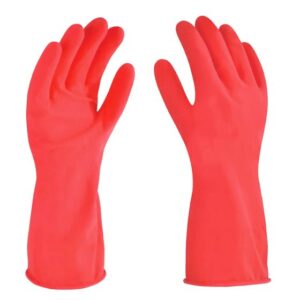 GUANTE DE NITRILO ROJO USO GENERAL #7 67-131 DERMA CARE