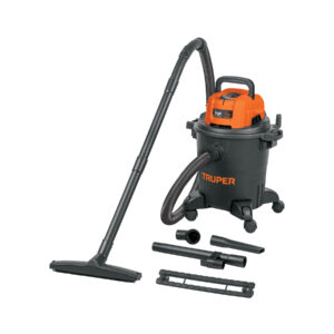 ASPIRADORA DE SÓLIDOS Y LÍQUIDOS, 4 GAL, PLÁSTICA, NEGRA CODIGO. 102963