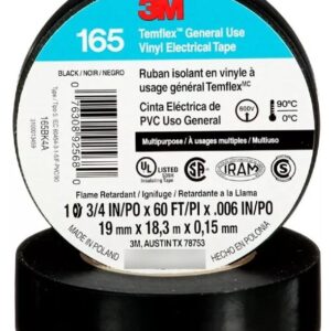 CINTA DE AISLAR 19X18M 165 3M SKU 4812