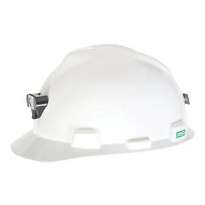 CASCO TIPO CACHUCA V-GARD ( CON PORTALAMPARA Y PORTACABLE) MSA