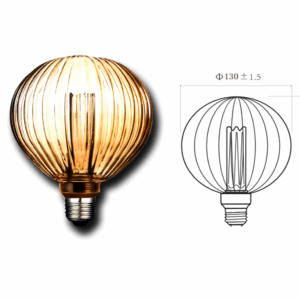 FOCO DE LUZ VINTAGE TIPO GLOBO TECNOLITE 3DG125LEDFC20VA