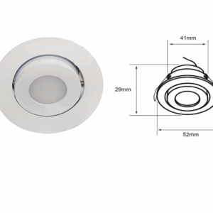 LAMPARA LED PARA TECHO EMPOTRABLE,LUZ CALIDA TECNOLITE 3DYDLED801V30B