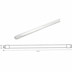 FOCO TUBO T8 LED 18W,LUZ DE DIA,BASE G13,FROST NO ATENUABLE TECNOLITE 18T8LED120MV65CT