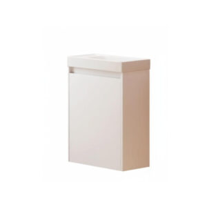 TOCADOR ESBAÑO SPOT DE 40 CM CON LAVABO SMALL 90445 BlANCO BRILLO