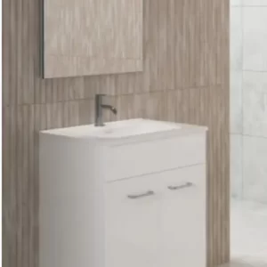 TOCADOR ESBAÑO NOVA 60 CON ESPEJO Y LAVABO T ORBIS BLANCO 91323