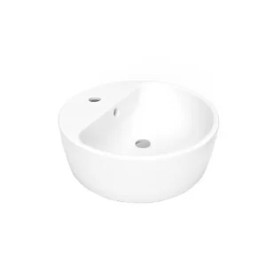 LAVABO HELVEX MOREA 1 S/P 1 TALADRO BLANCO