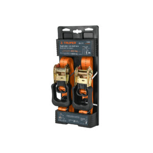 JUEGO DE 2 SUJETADORES CON MATRACA CARGA MAXIMA 1000 KG TRUPER 19285