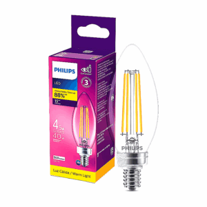 FOCO METALICO VELA BLISTER METALICO 25 WATTS PHILIPS