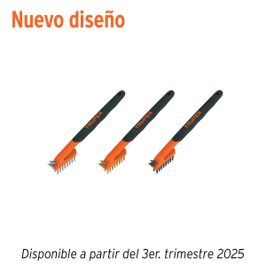 JUEGO DE 3 MINICEPILLOS DE ALAMNRE 28 PINCELES,TRUPER 10652